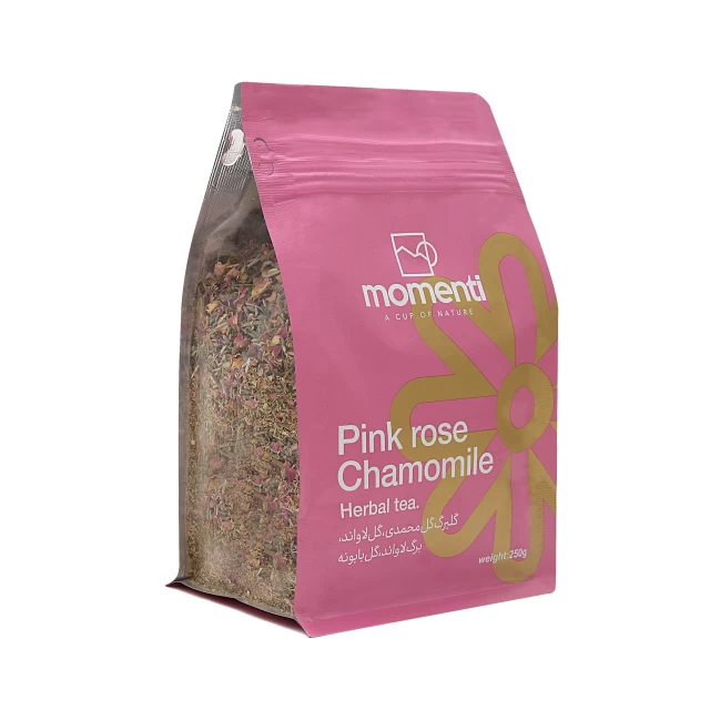 pink rose chamomile